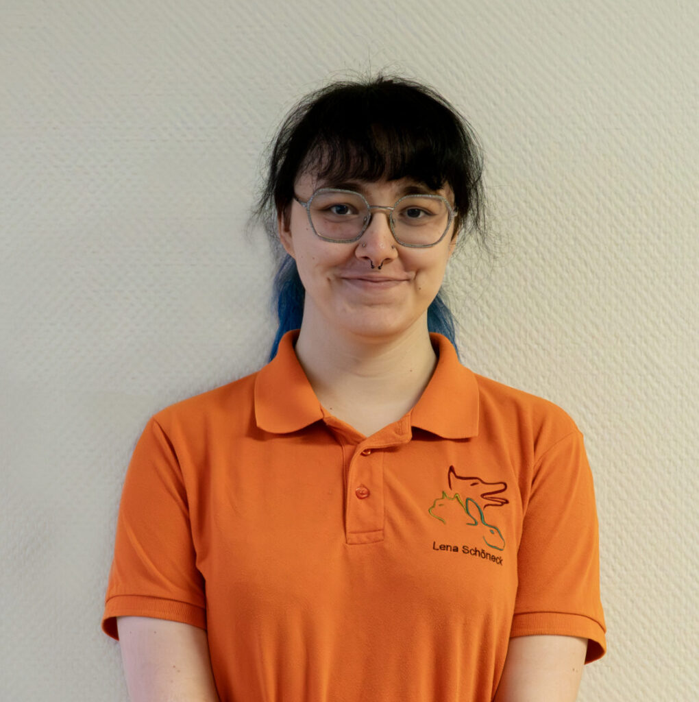 Mitarbeiterin Lena Schöneck